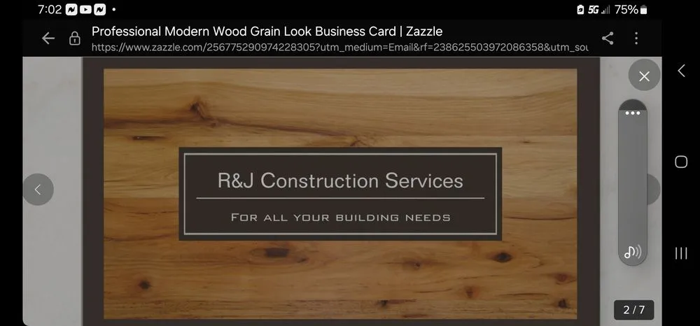 Slide of R and J Construction Services