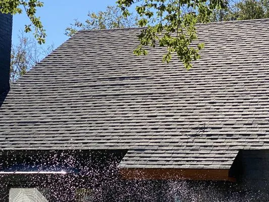 R Deleon Roofing Logo