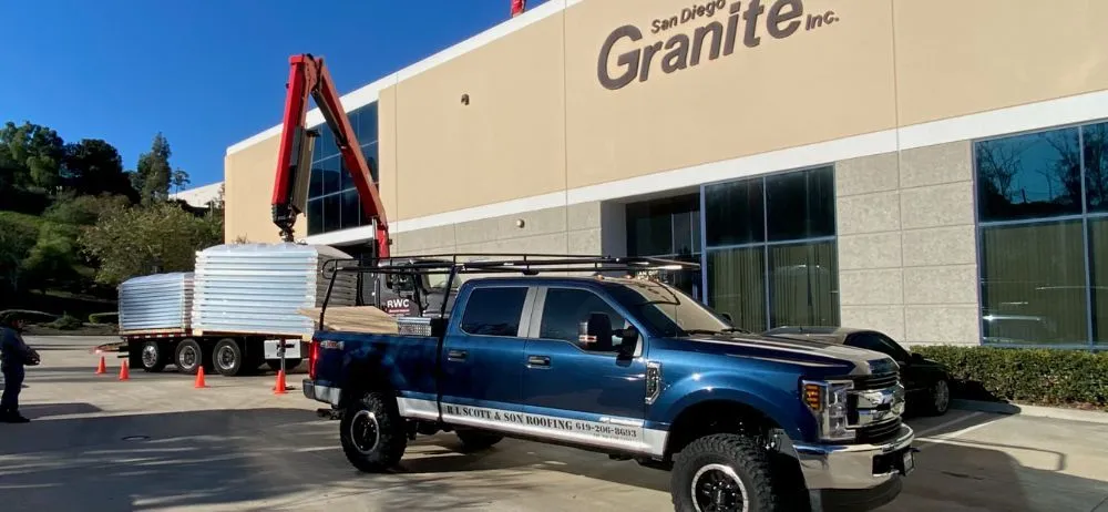 Slide of R L Scott and Son Roofing