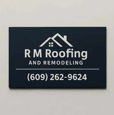 R M Roofing And Remodeling Logo