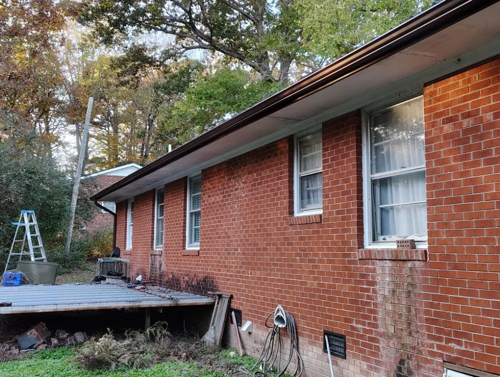 Slide of R Patino Gutters Restauration and Services