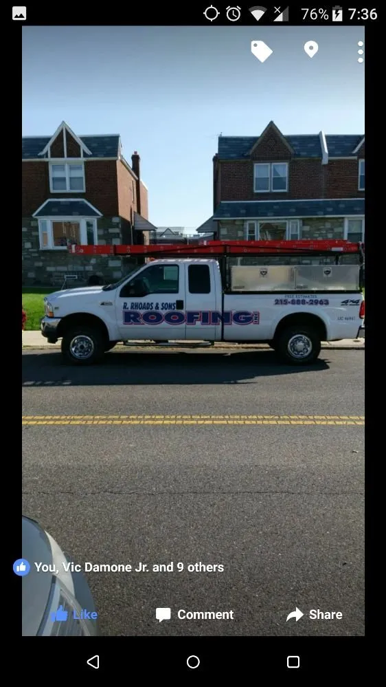 Slide of R Rhoads & Sons Roofing