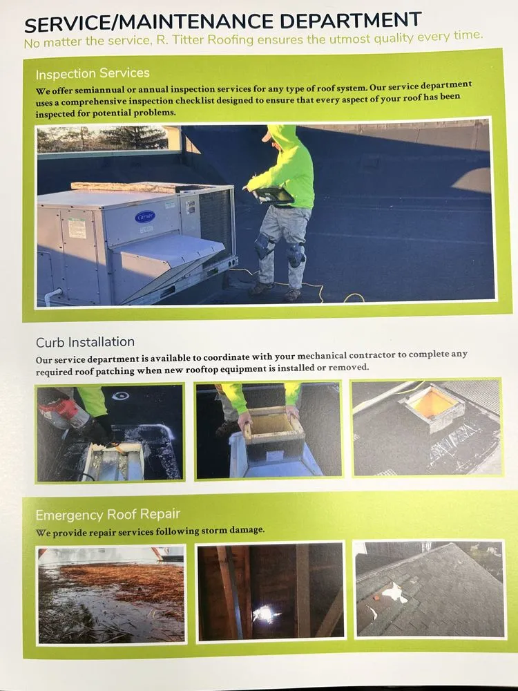 Slide of R Titter Roofing