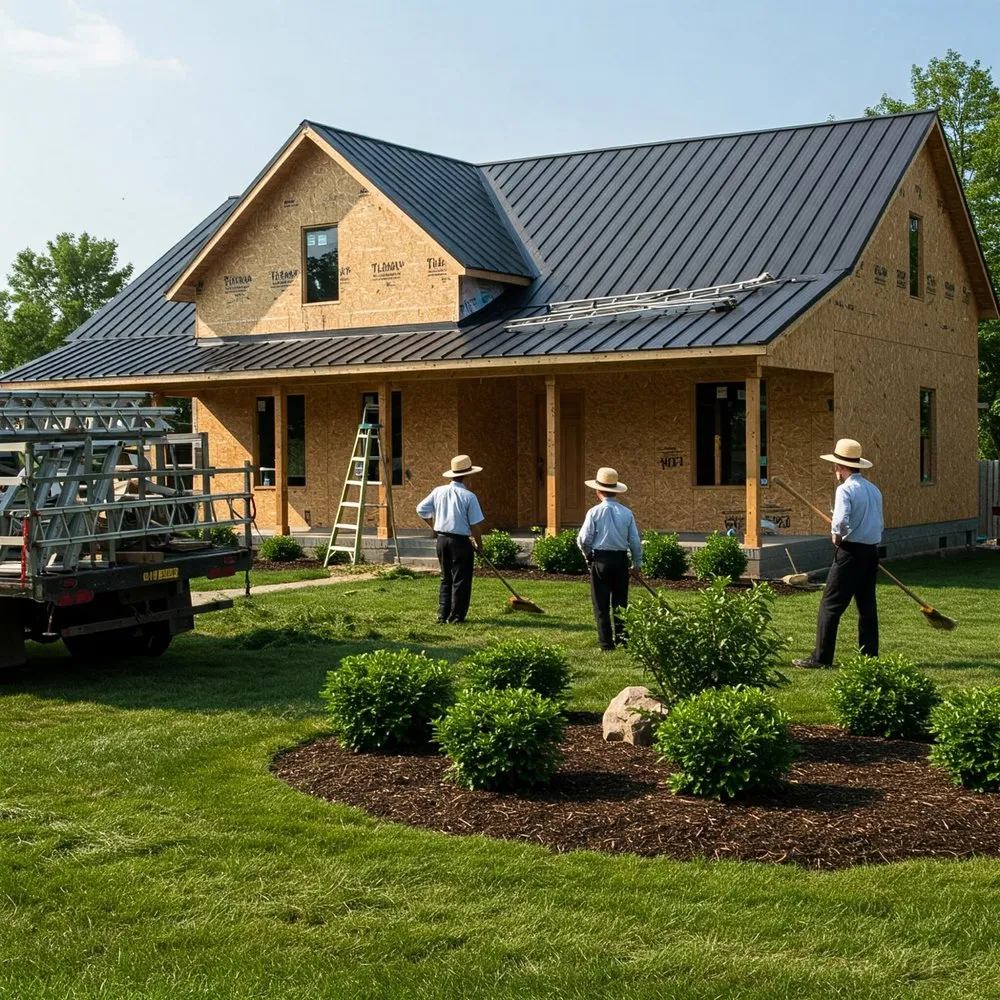 Top-rated metal roofing installation for homes in Spartansburg, PA by R W Builders