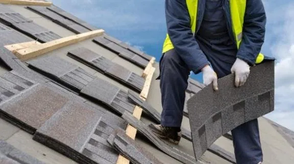 Slide of R West Roofing