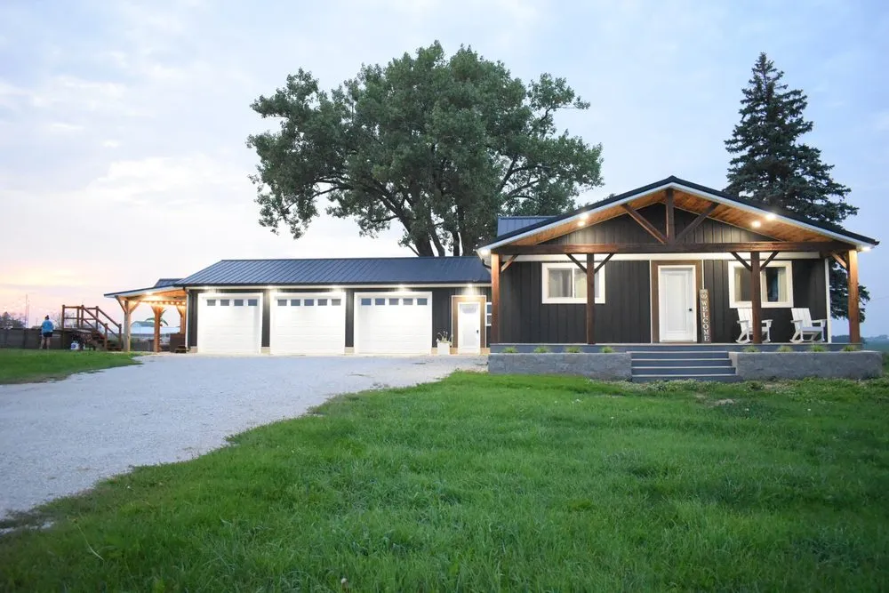 Top-rated metal roofing installation for homes in Waucoma, IA by Raber Roofing and Construction