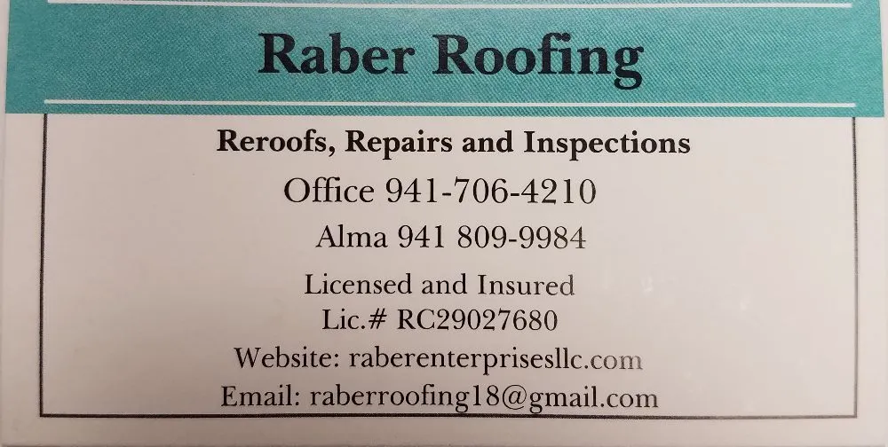 Slide of Raber Roofing