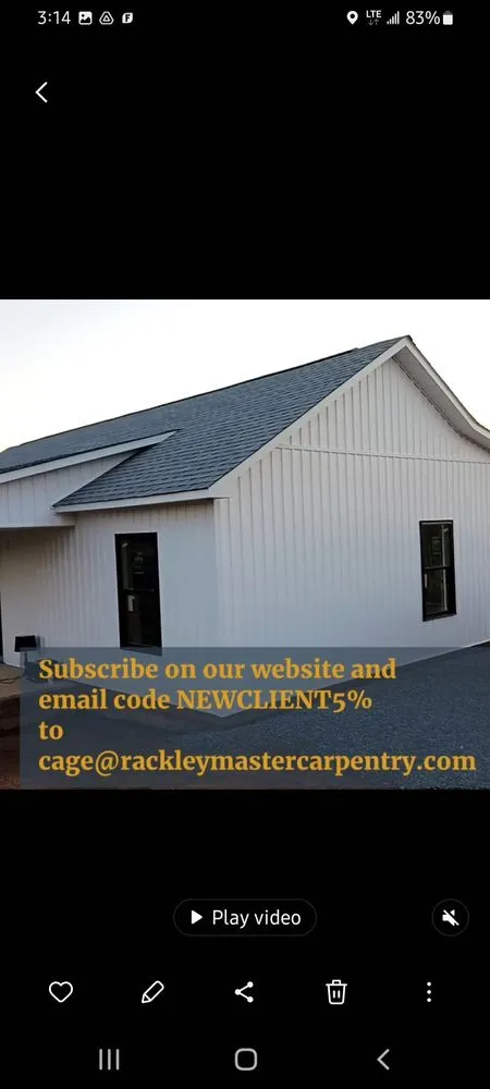 Expert roof inspection near you across Mooresboro, NC - Rackley Master Carpentry