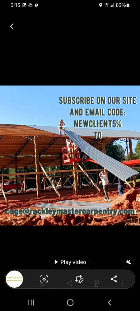 Top-rated roof repair with free inspection in Mooresboro, NC by Rackley Master Carpentry