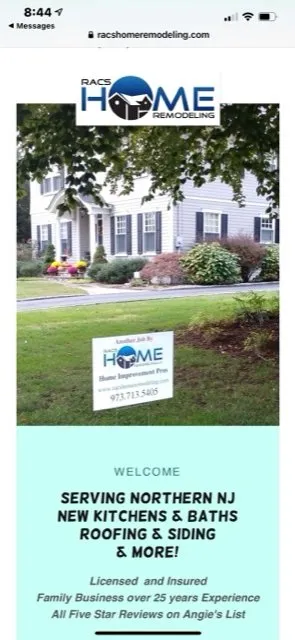 Slide of Racs Home Remodeling