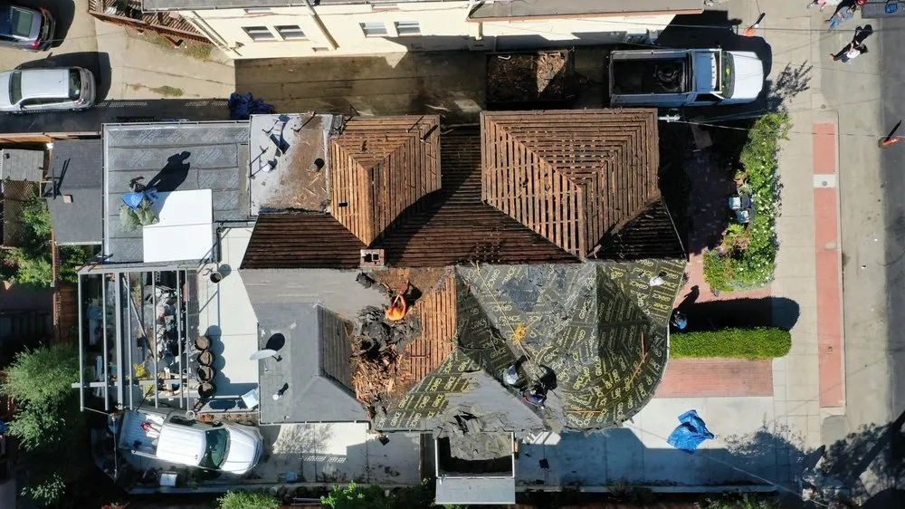 Slide of Rafael’s Tear-off & Hauling