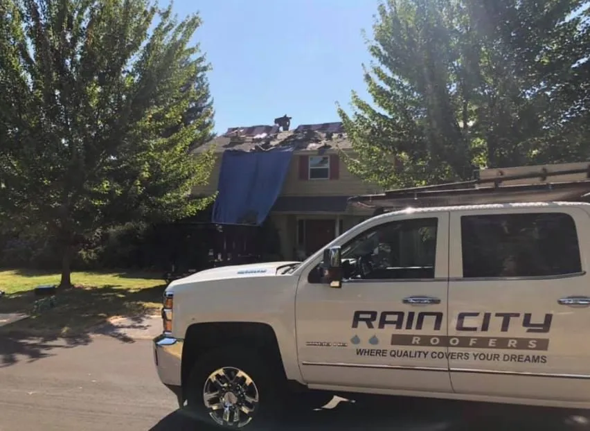 Slide of Rain City Roofers