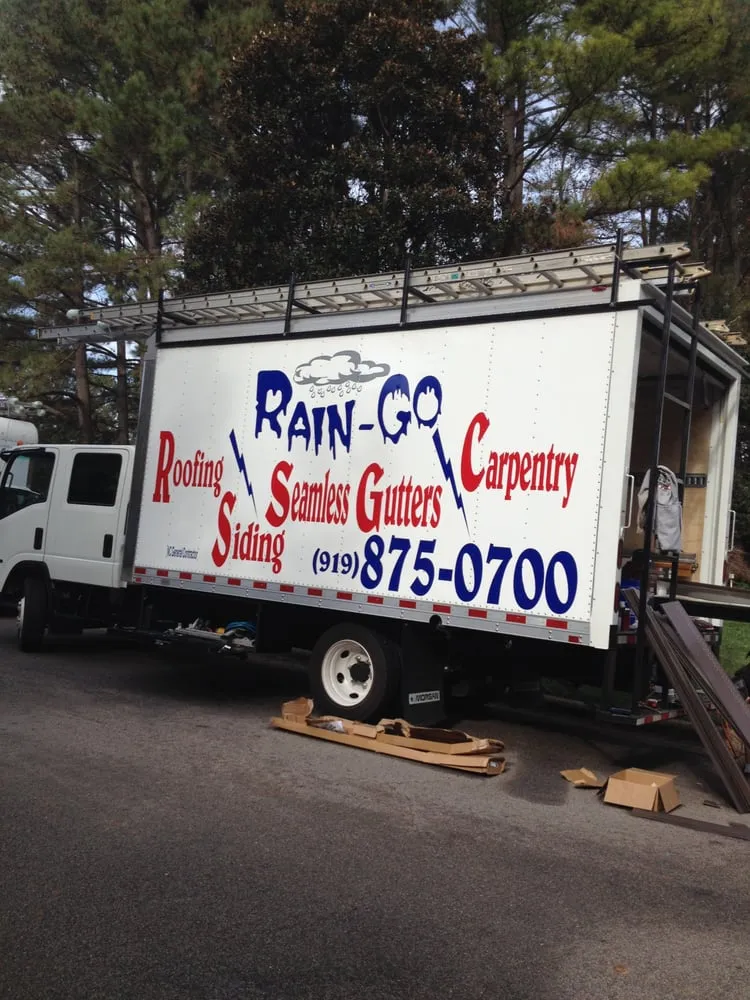 Slide of Rain-Go Gutters & Roofing Raleigh