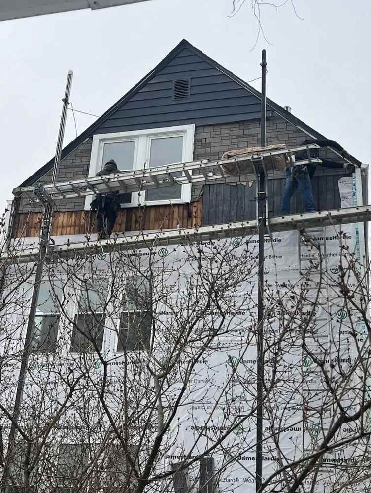 Slide of Rain Guard Masonry & Roofing