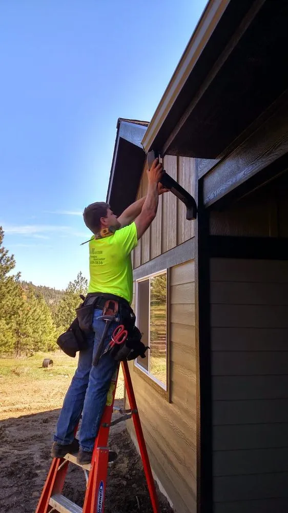 Reliable shingle roofing service for residential properties in Coeur d'Alene, ID by Rain Master Seamless Rain Gutters