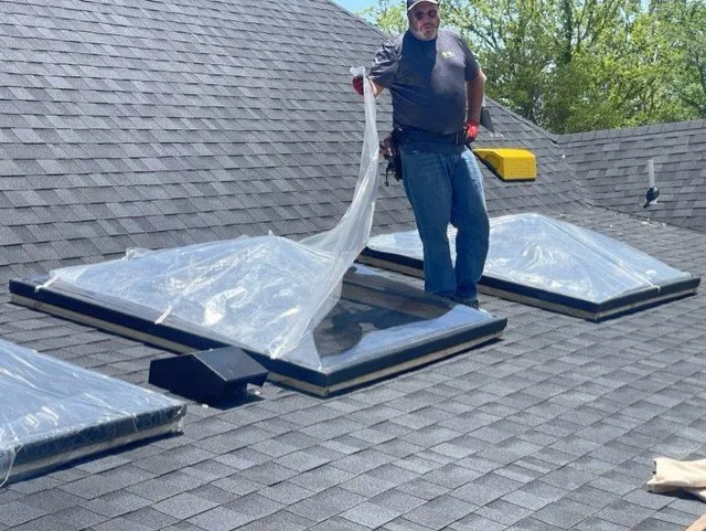 Slide of Rain or Shine Roofing & Solar