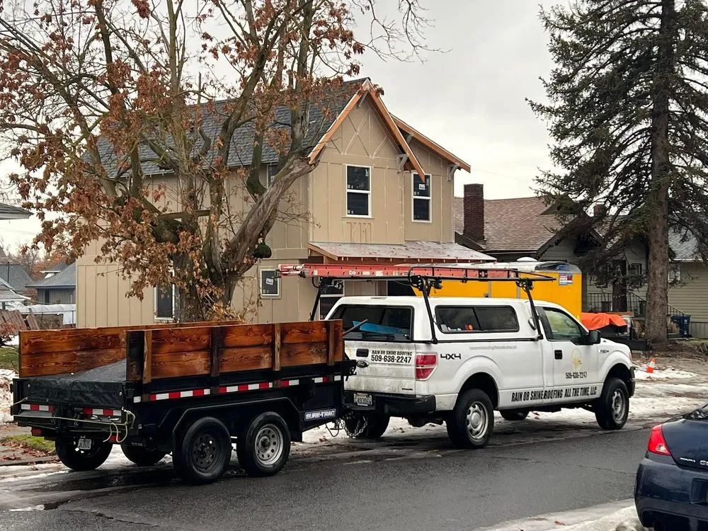 Slide of Rain or Shine Roofing All The Time