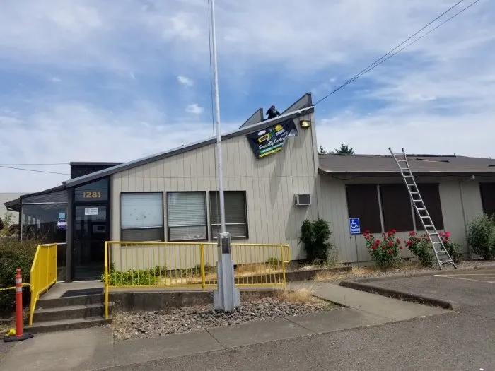 Slide of Rain or Shine Roofing