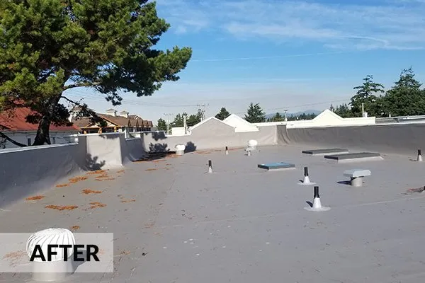 Slide of Rain or Shine Roofing