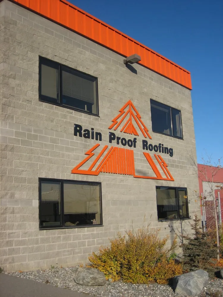 Slide of Rain Proof Roofing