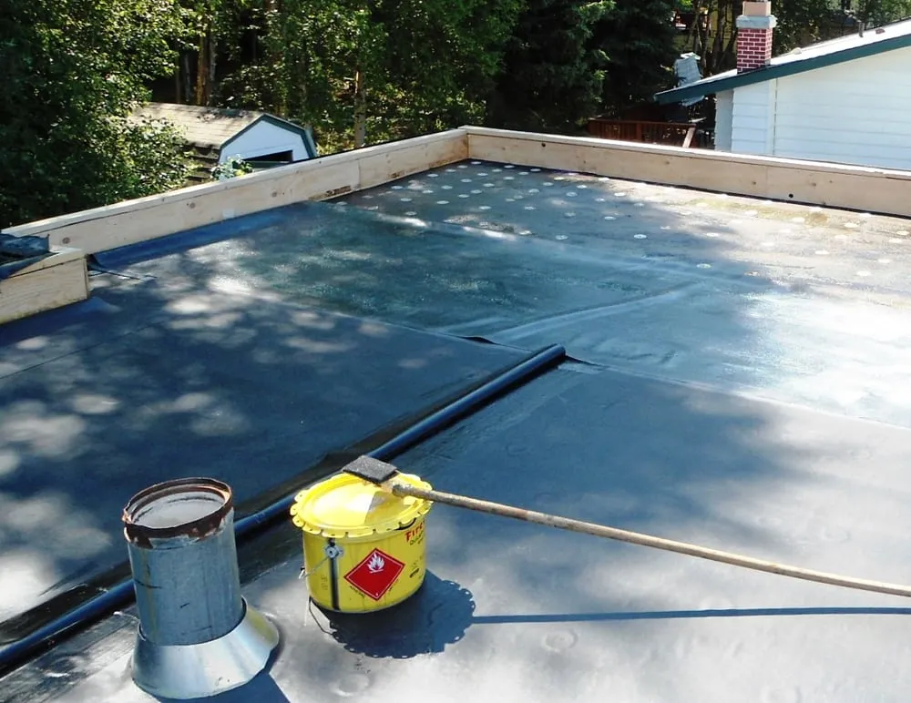 Slide of Rain Proof Roofing