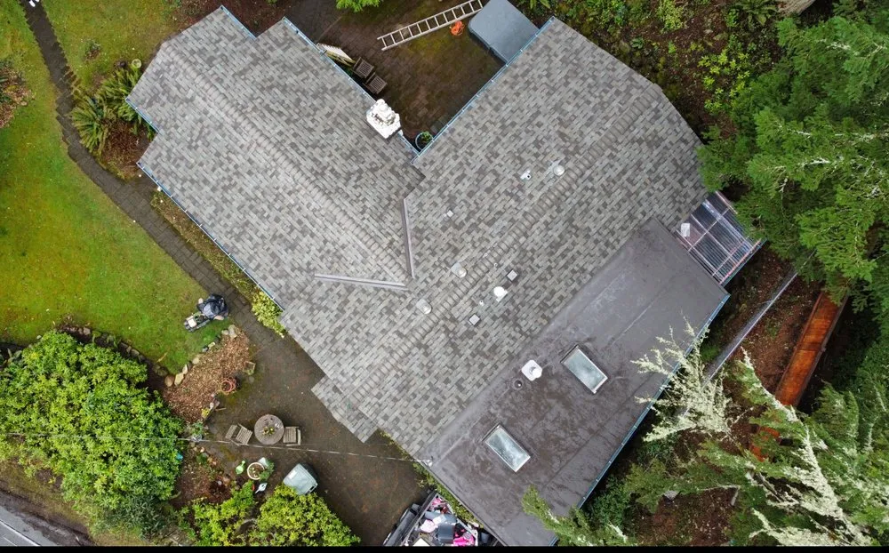 Slide of Rain Proof Roofing