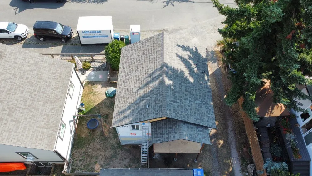 Slide of Rain Proof Roofing