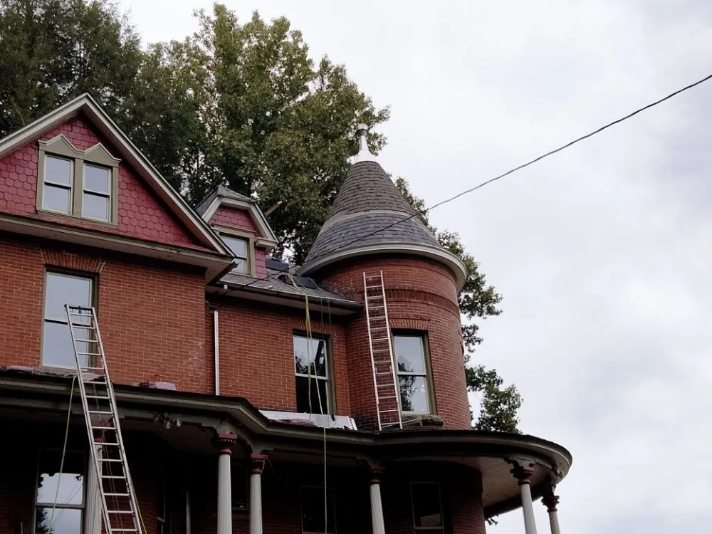 Slide of Rain Proof Roofing