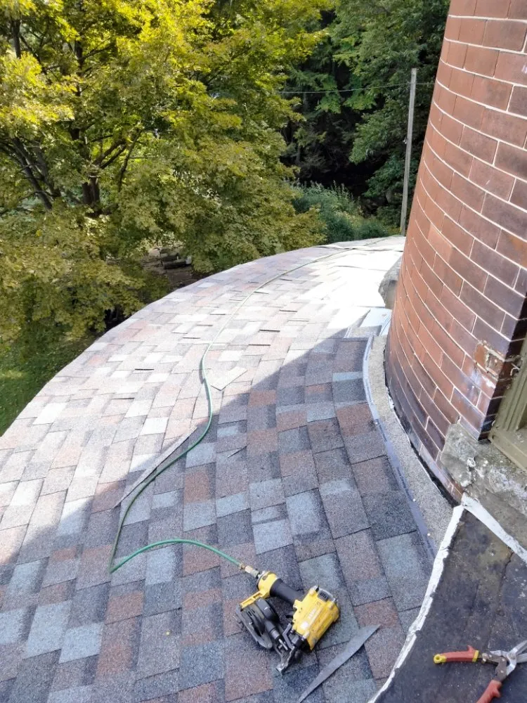 Slide of Rain Proof Roofing