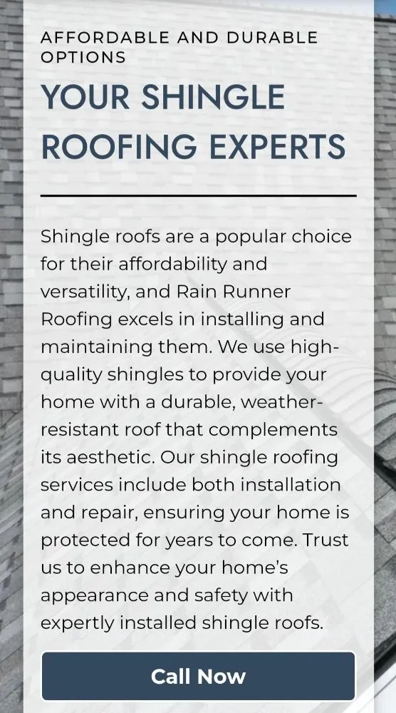Slide of Rain Runner Roofing