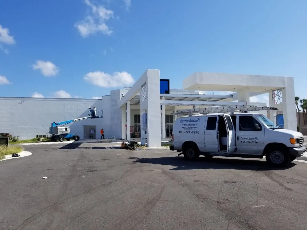 Slide of Rainbow Painting Group