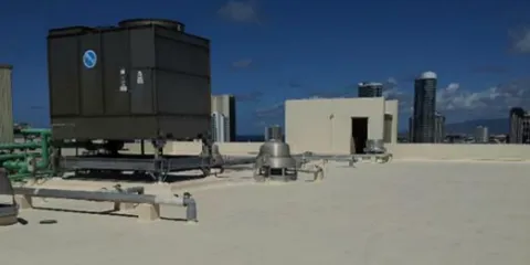 Slide of Rainbow Roof Maintenance