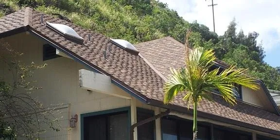 Slide of Rainbow Roof Maintenance