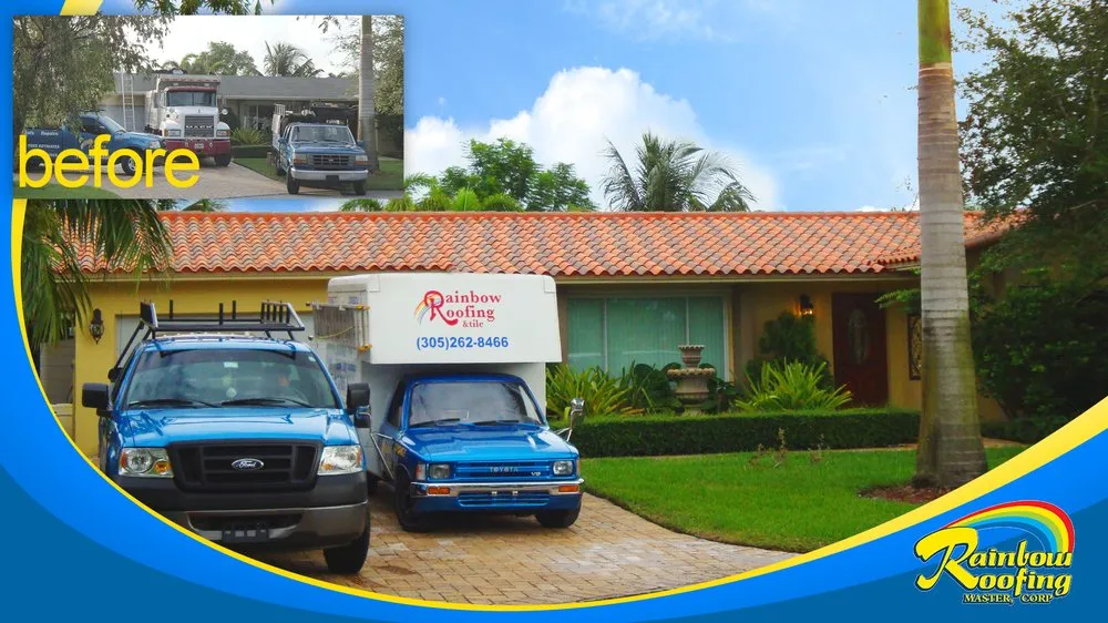 Slide of Rainbow Roofing Master