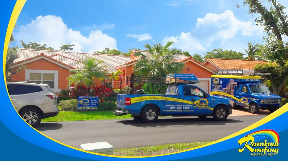 Slide of Rainbow Roofing Master