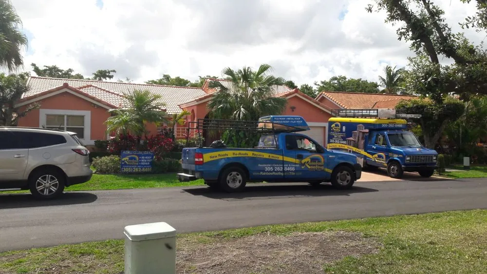 Slide of Rainbow Roofing Master