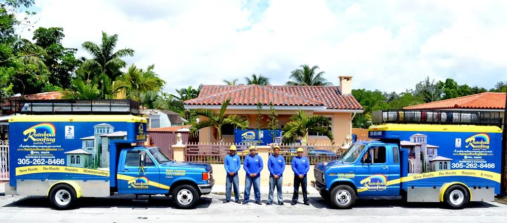 Slide of Rainbow Roofing Master