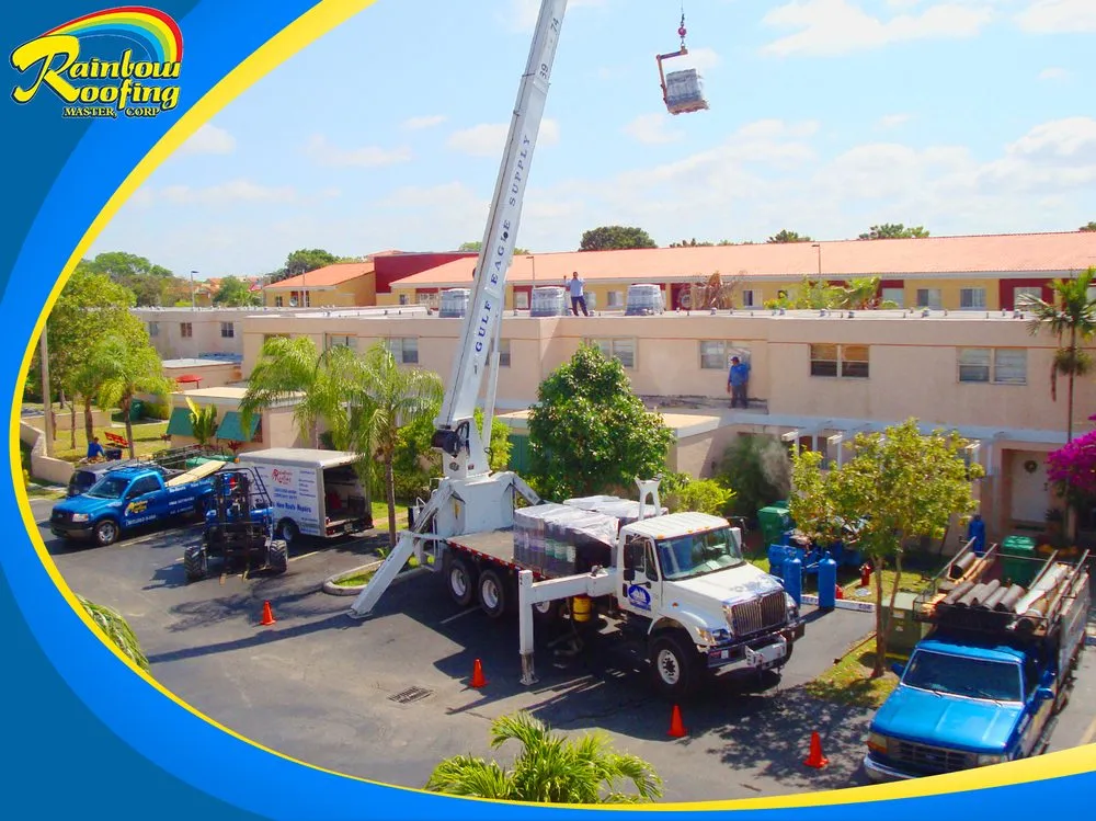 Slide of Rainbow Roofing Master