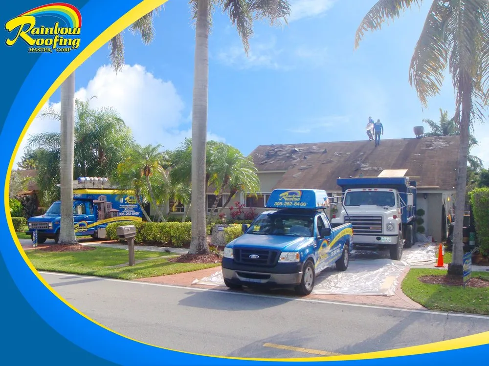 Slide of Rainbow Roofing Master