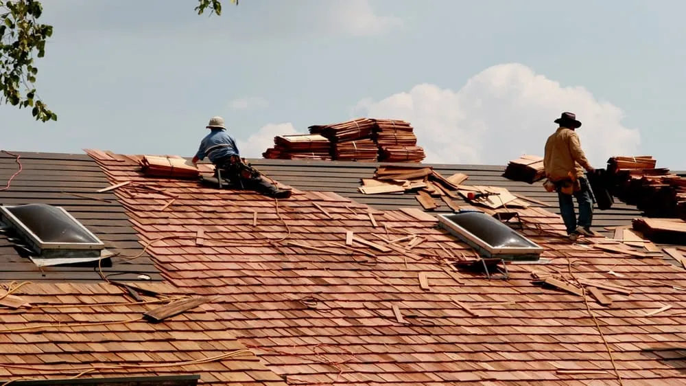 Slide of Rainbow Roofing