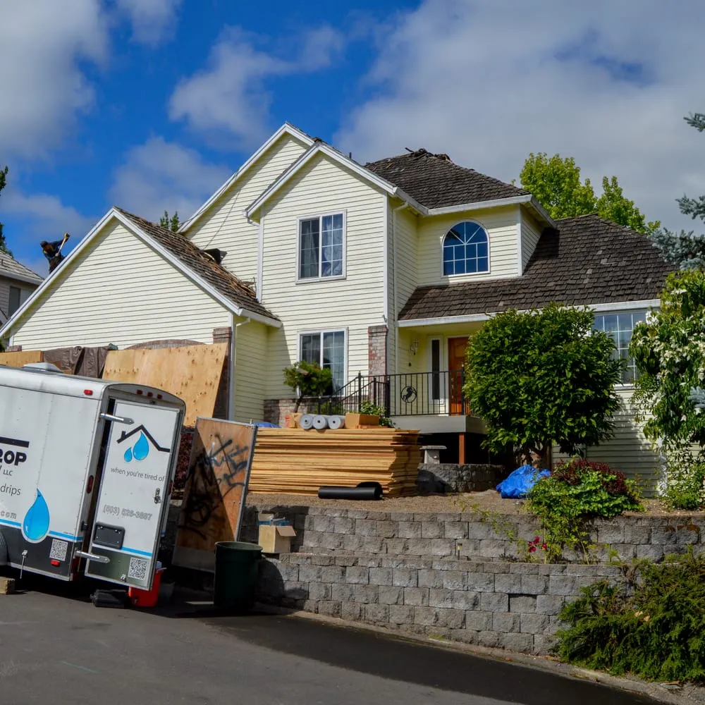 Slide of Raindrop Roofing NW