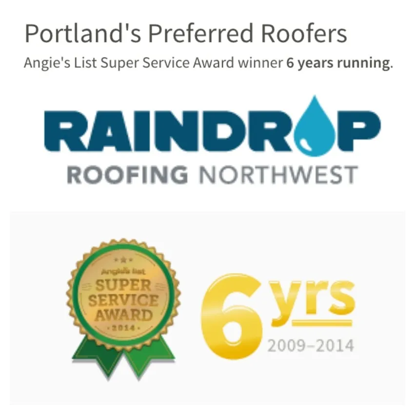 Slide of Raindrop Roofing NW