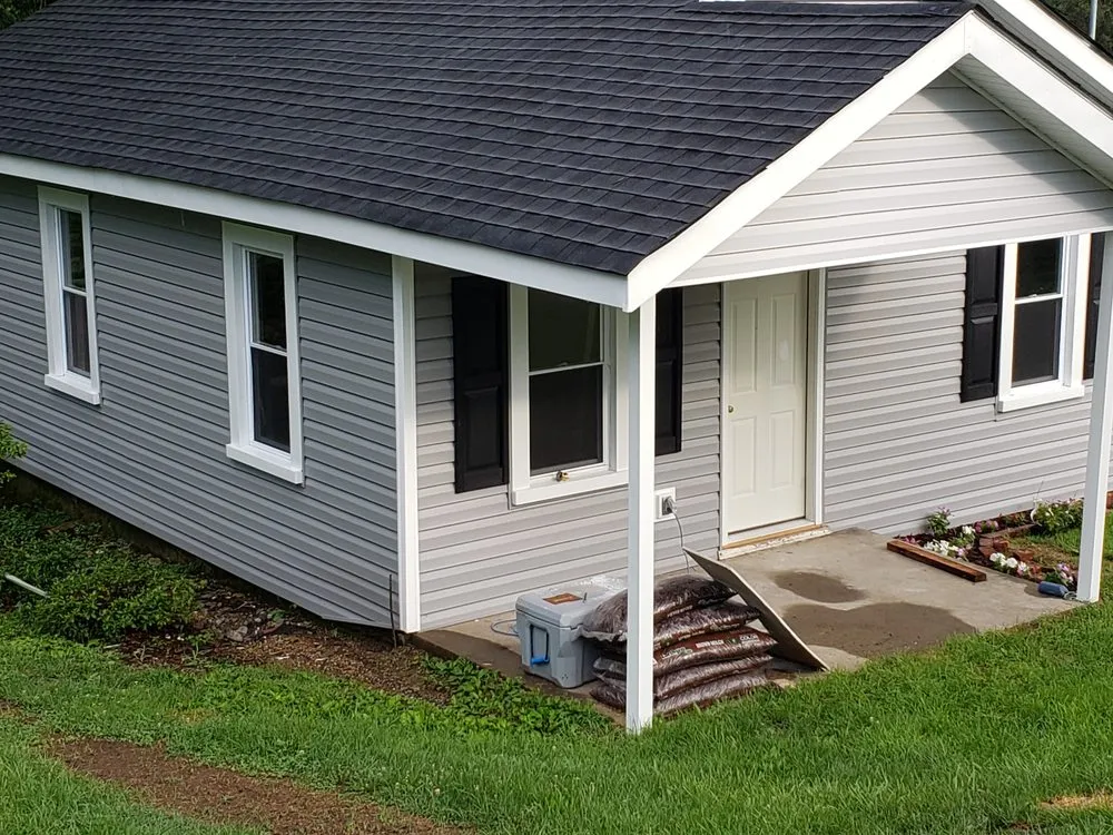 Slide of Raines and Sons Construction