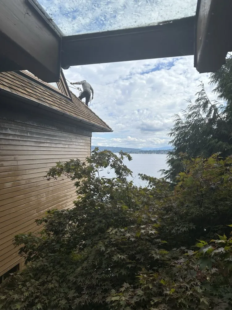 Slide of Rainier Roof Restoration