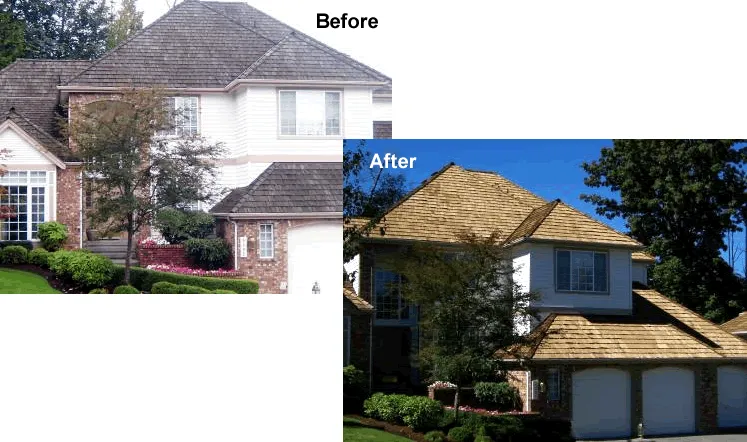 Slide of Rainier Roof Restoration