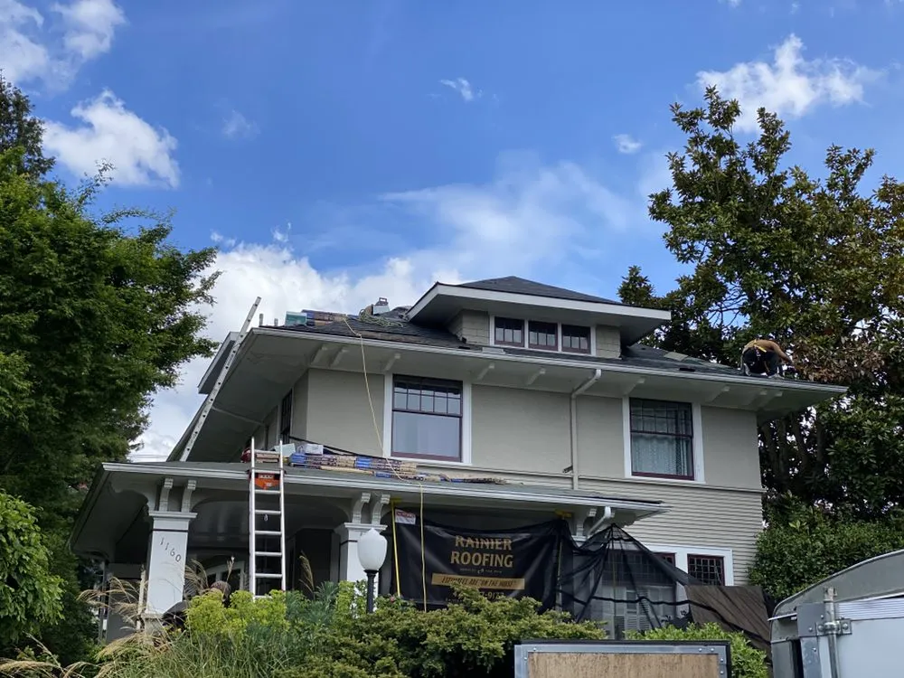 Slide of Rainier Roofing Company