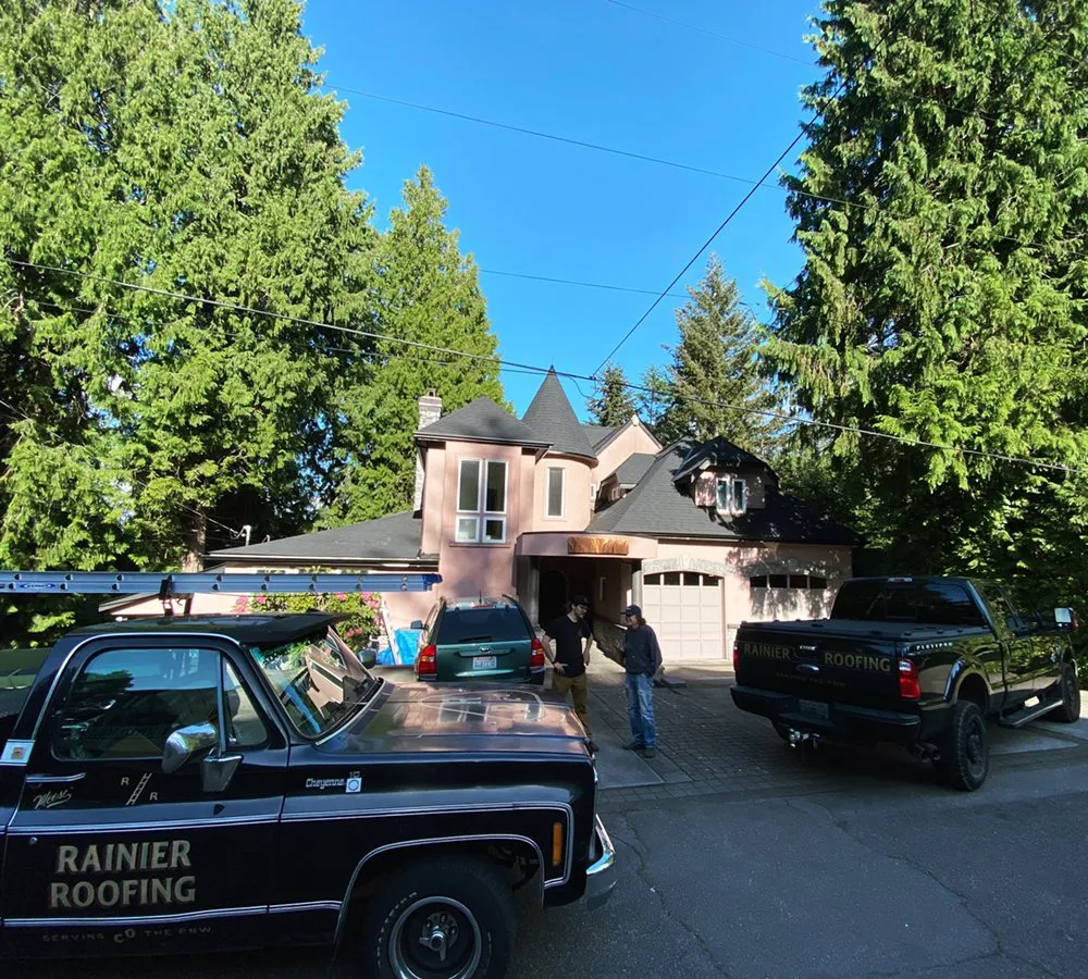 Slide of Rainier Roofing Company