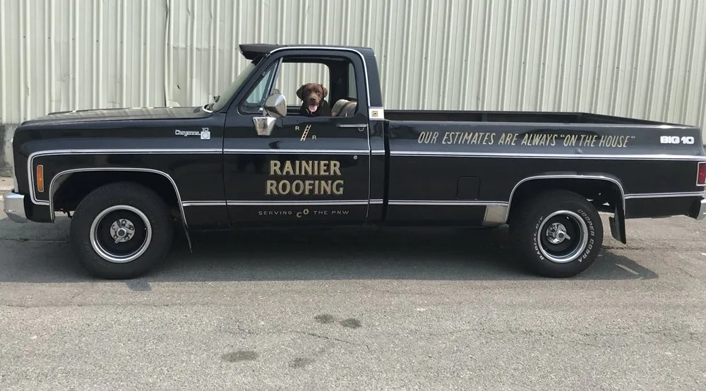 Slide of Rainier Roofing Company