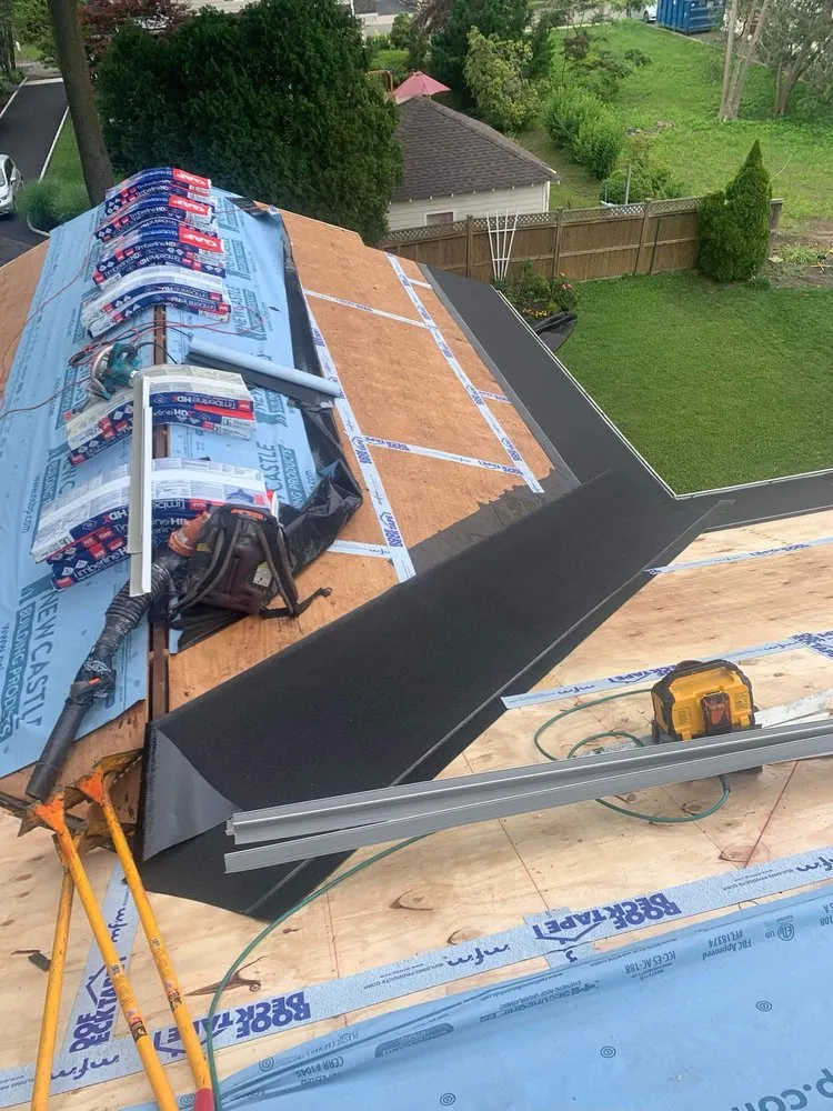 Slide of Rainproof Roofing