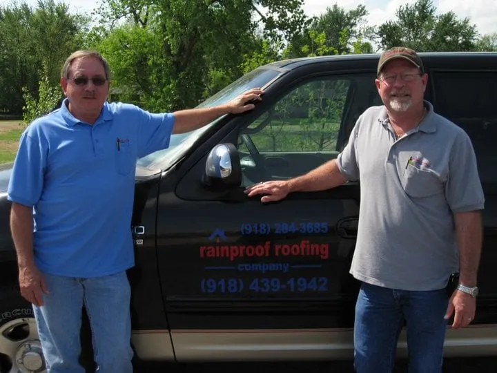 Slide of Rainproof Roofing